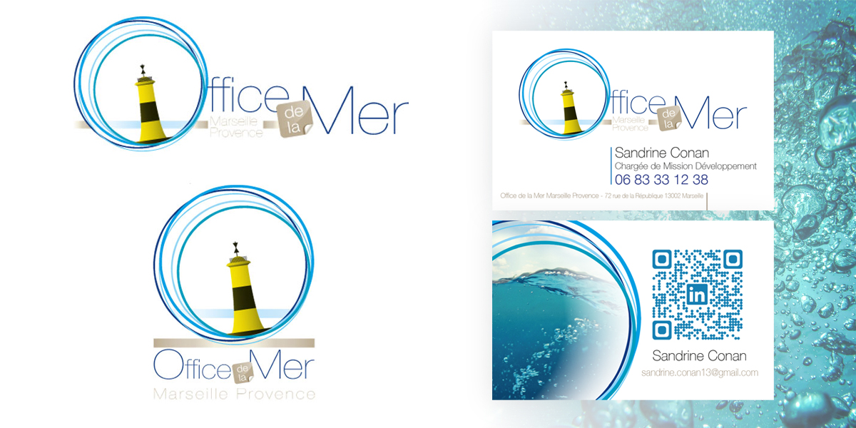 Création logo et carte Office de la Mer
