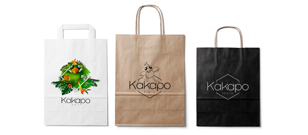 Kakapo emballage papier kraft et autre