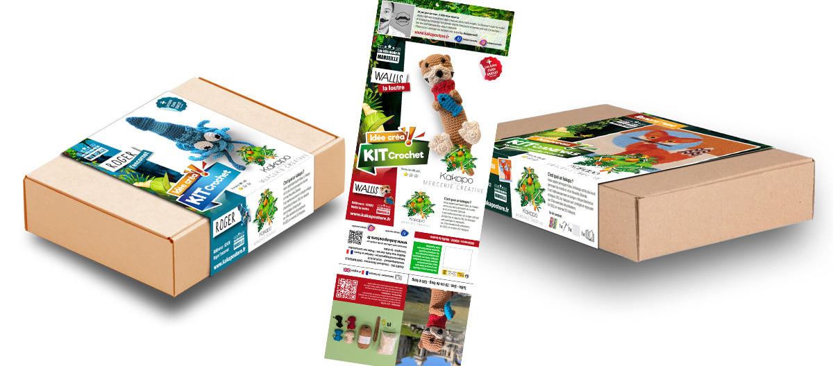 Kakapo packaging et marketing